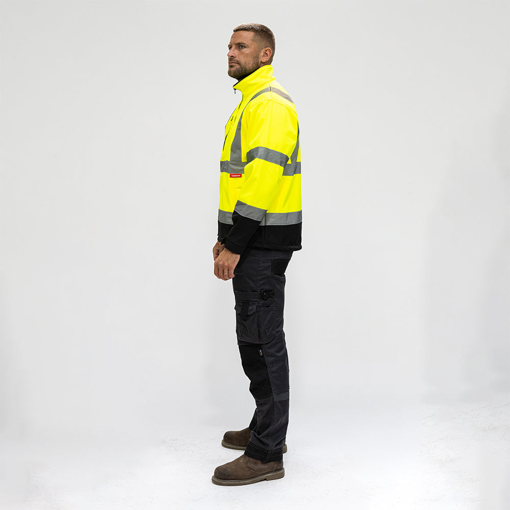 TIMCO Hi-Vis Softshell Jacket Yellow
