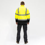 TIMCO Hi-Vis Softshell Jacket Yellow
