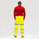 TIMCO Hi-Vis Exec Trousers Yellow