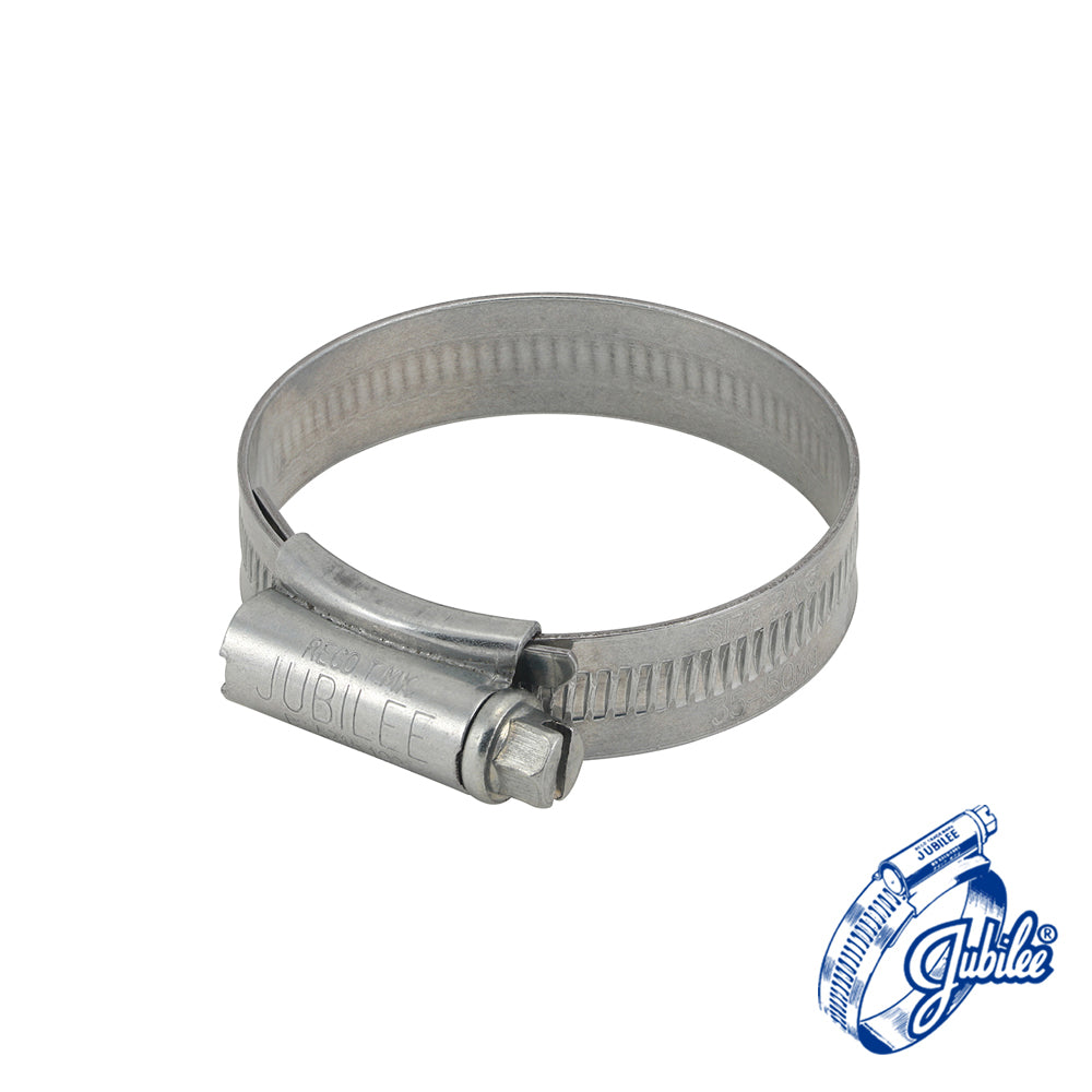 TIMCO Jubilee Clip - Zinc Protected Mild Steel / 35-50mm / Box of 10