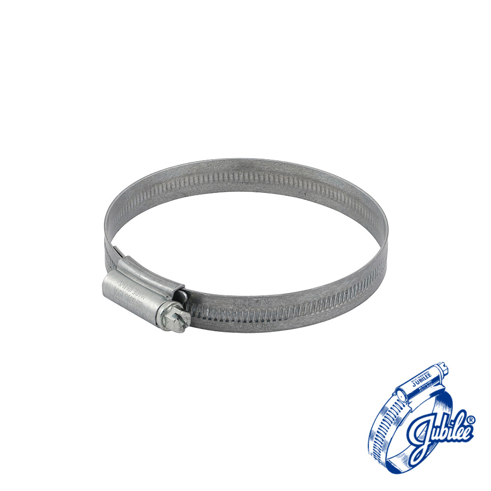 TIMCO Jubilee Clip - Zinc Protected Mild Steel / 70-90mm / Bag of 10