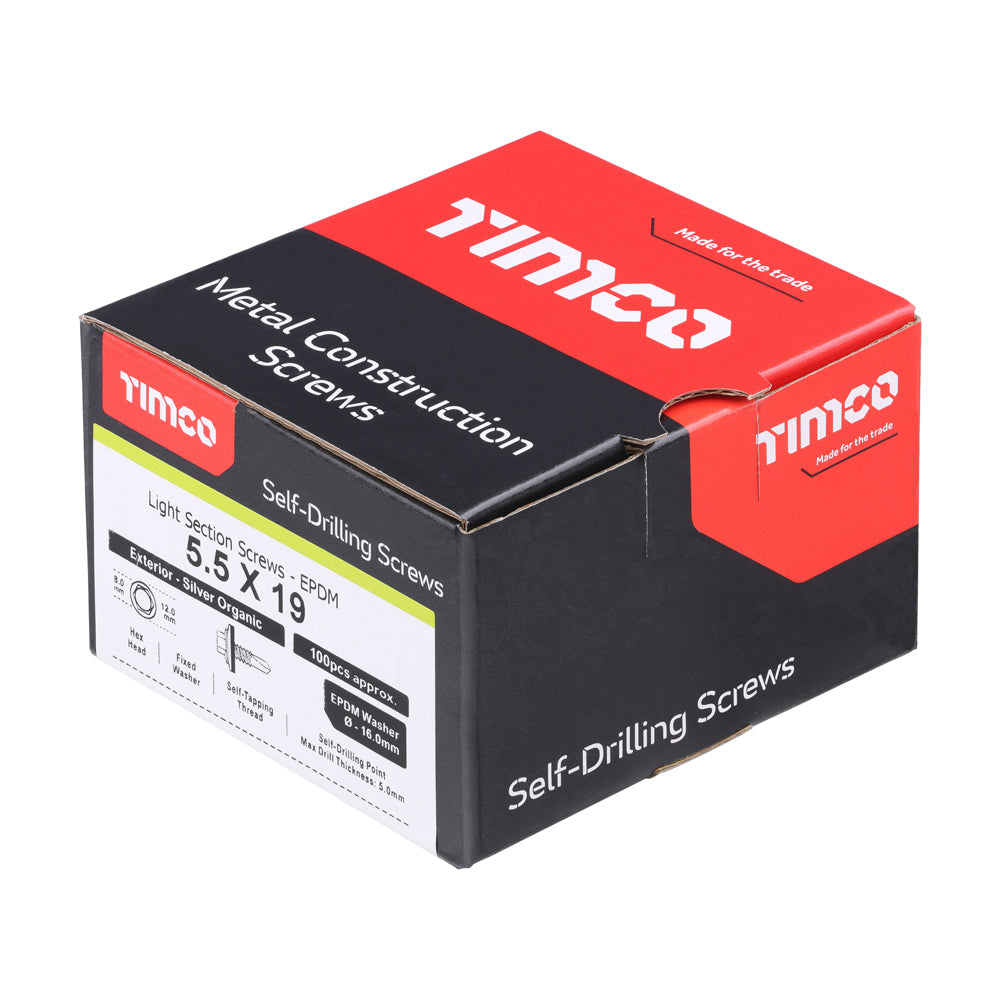 TIMCO Hex Screw W16 S/DRILL No3 EXT