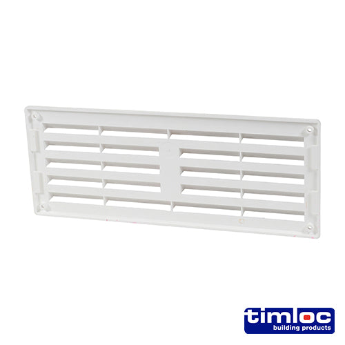 TIMCO Louvre Grille Vent White