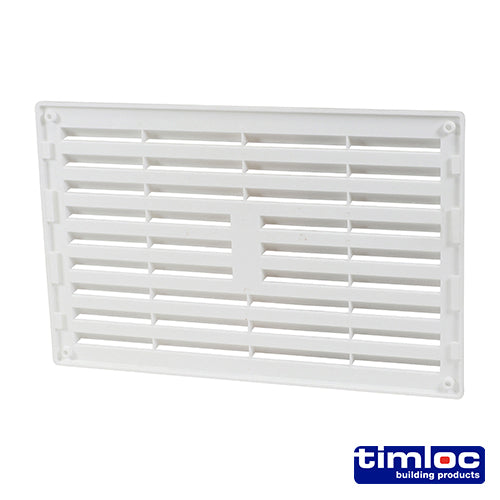 TIMCO Louvre Grille Vent White
