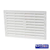 TIMCO Louvre Grille Vent White