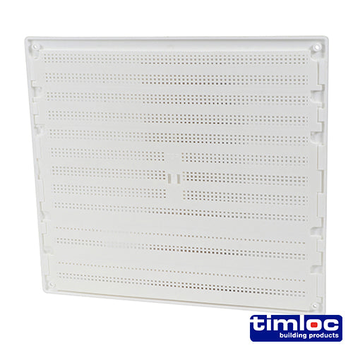 TIMCO Louvre Grille Vent F/Scr White