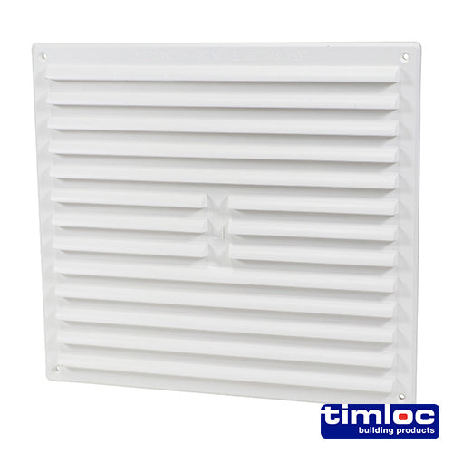 TIMCO Louvre Grille Vent White
