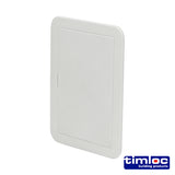 TIMCO Access Panel Clip Fit - White