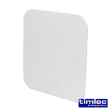 TIMCO Access Panel Clip Fit - White