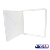TIMCO Access Panel Hinged White