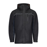 TIMCO Lined Rain Jacket Black/Navy