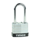 TIMCO Long Shackle Laminated Padlock