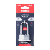 TIMCO Long Shackle Laminated Padlock