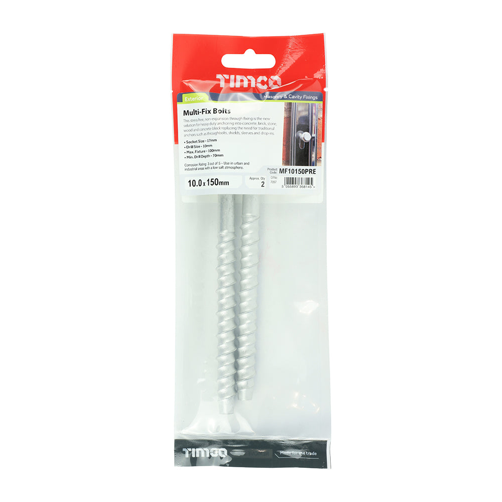 TIMCO Multi-Fix Bolt Hex Head