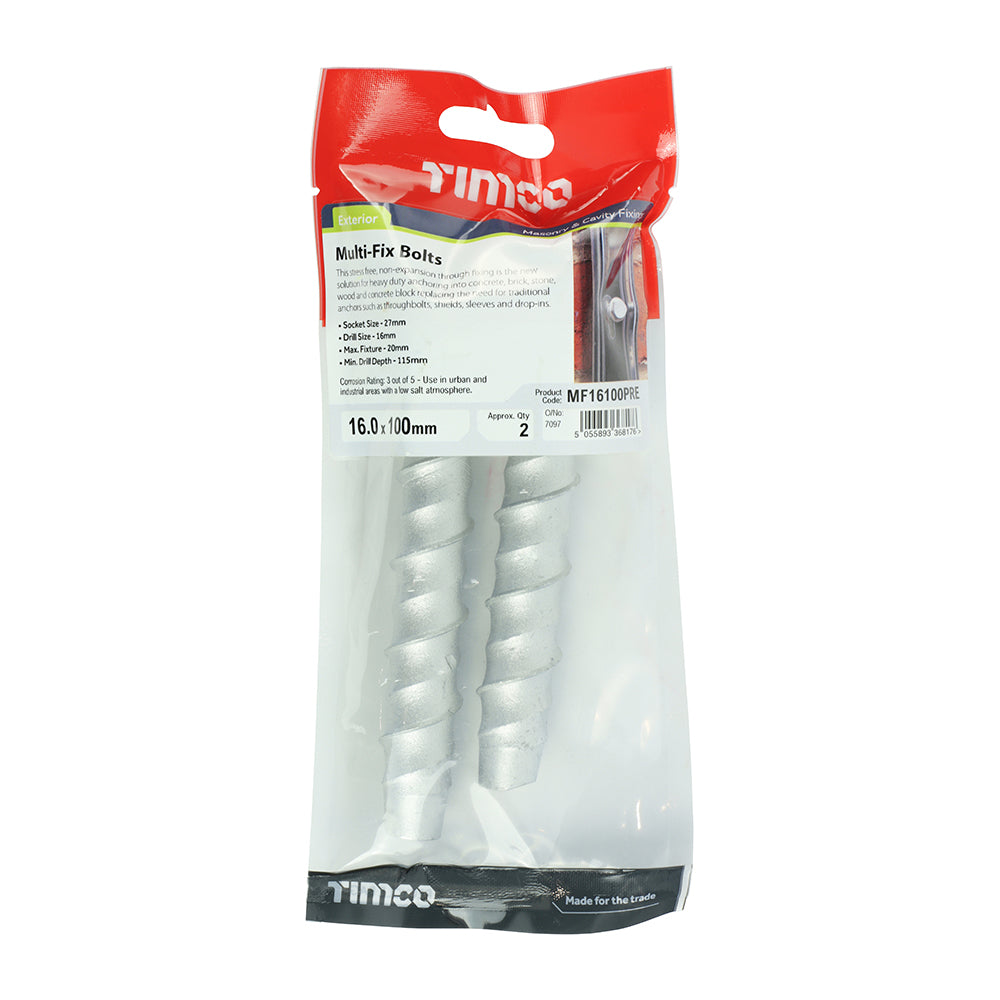 TIMCO Multi-Fix Bolt Hex Head