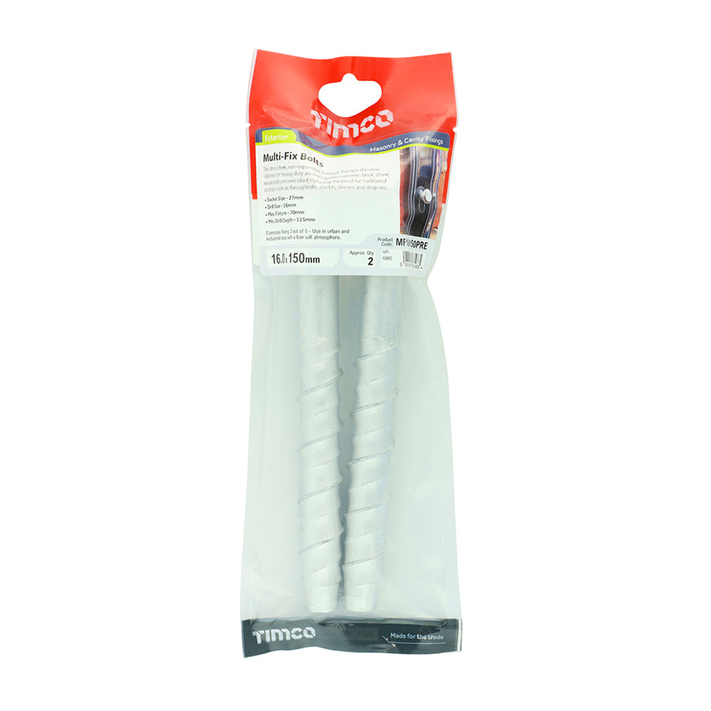 TIMCO Multi-Fix Bolt Hex Head