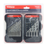 TIMCO HSS Jobber & Masonry Bit Set