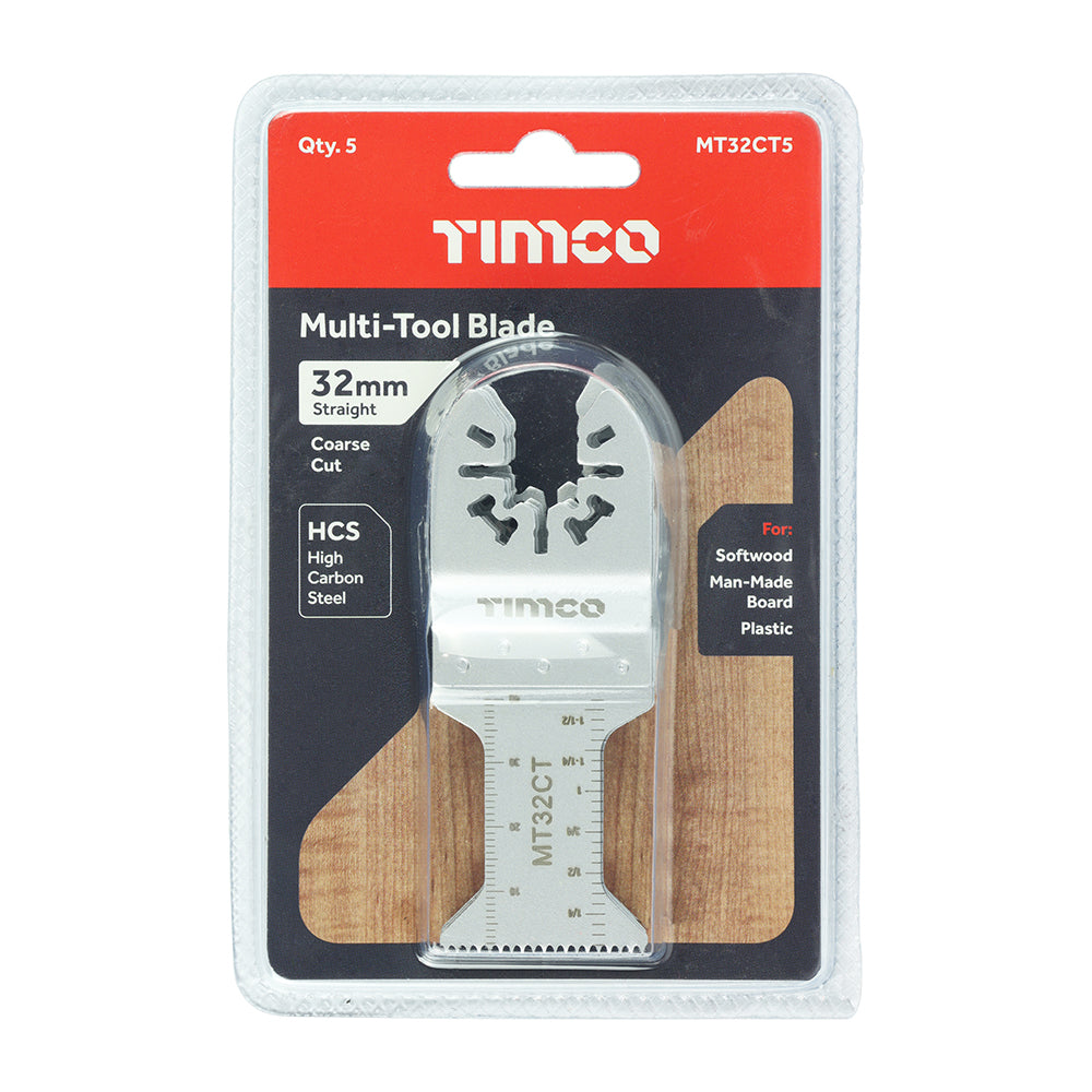 TIMCO MTool Blade Straight Coarse