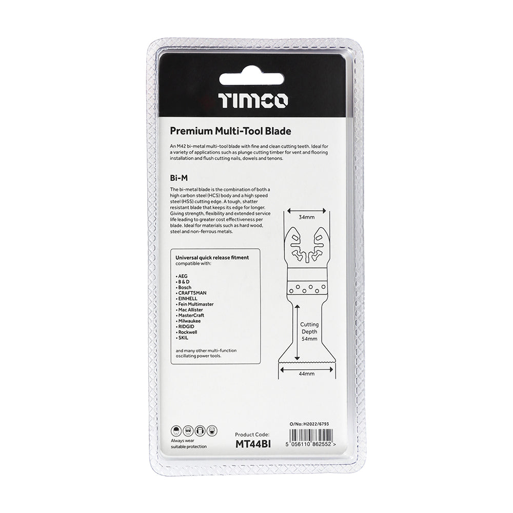 TIMCO Premium MTool Blade Straight