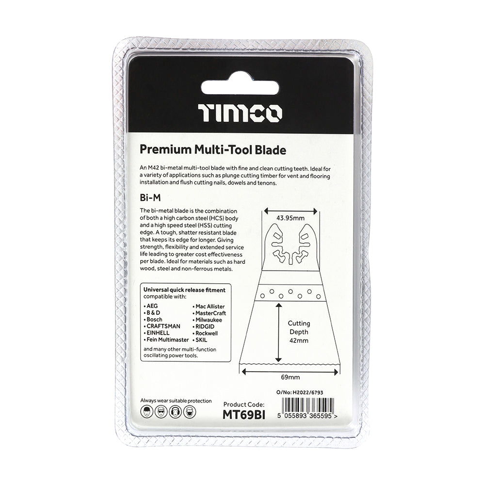 TIMCO Premium MTool Blade Straight