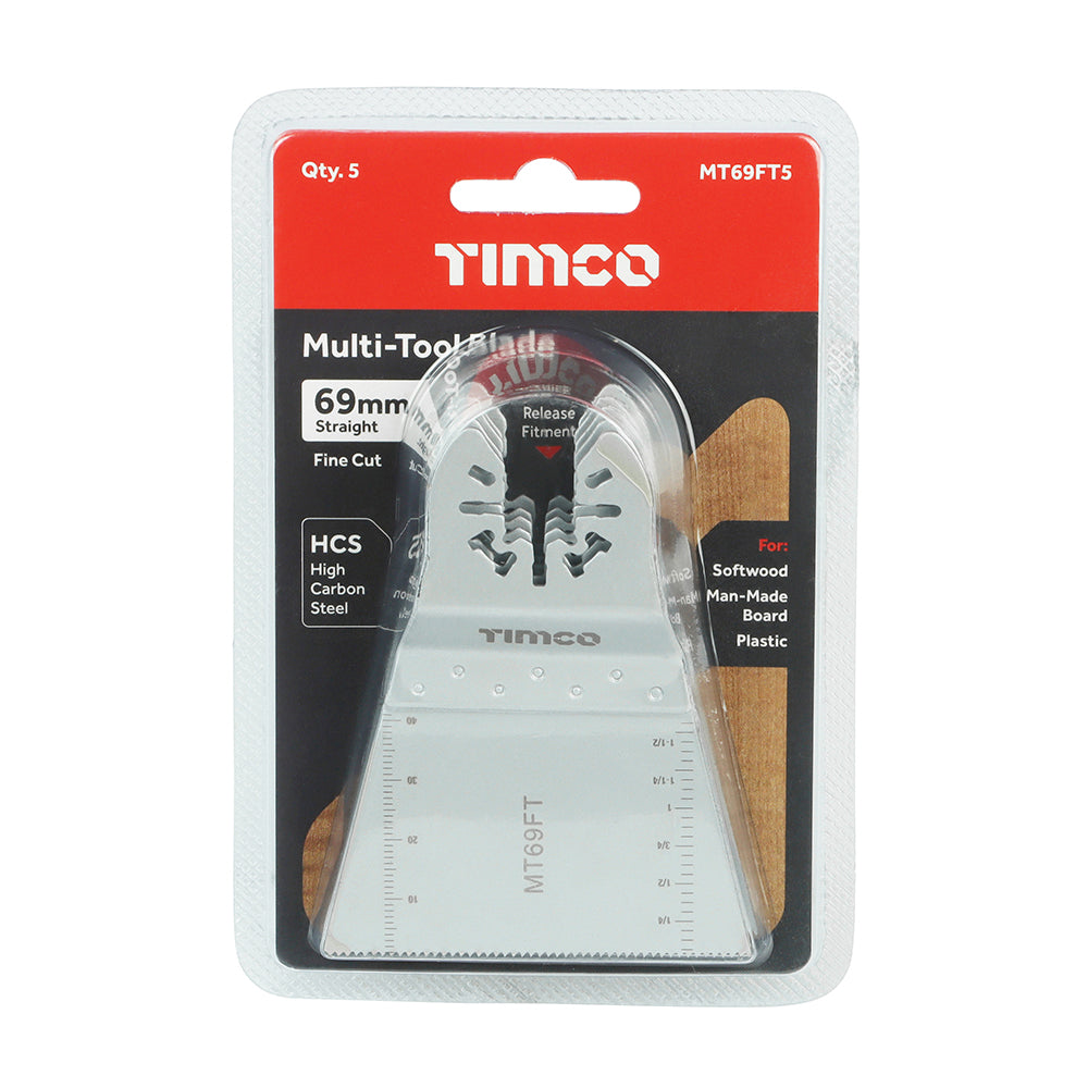 TIMCO MTool Blade Straight Fine