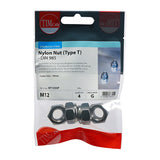 TIMCO Nylon Nut Type T DIN 985 A2 SS