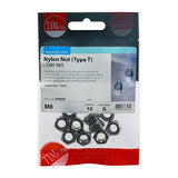 TIMCO Nylon Nut Type T DIN 985 A2 SS