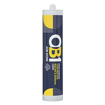 OB1 Multi-Surface Construction Sealant & Adhesive – 290ml (Box of 12)