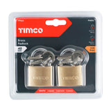 TIMCO Brass Padlock