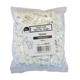 TIMCO Quick Lock Pipe Clip - Single