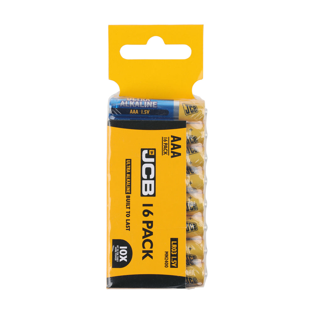 TIMCO JCB Ultra Alkaline Batteries