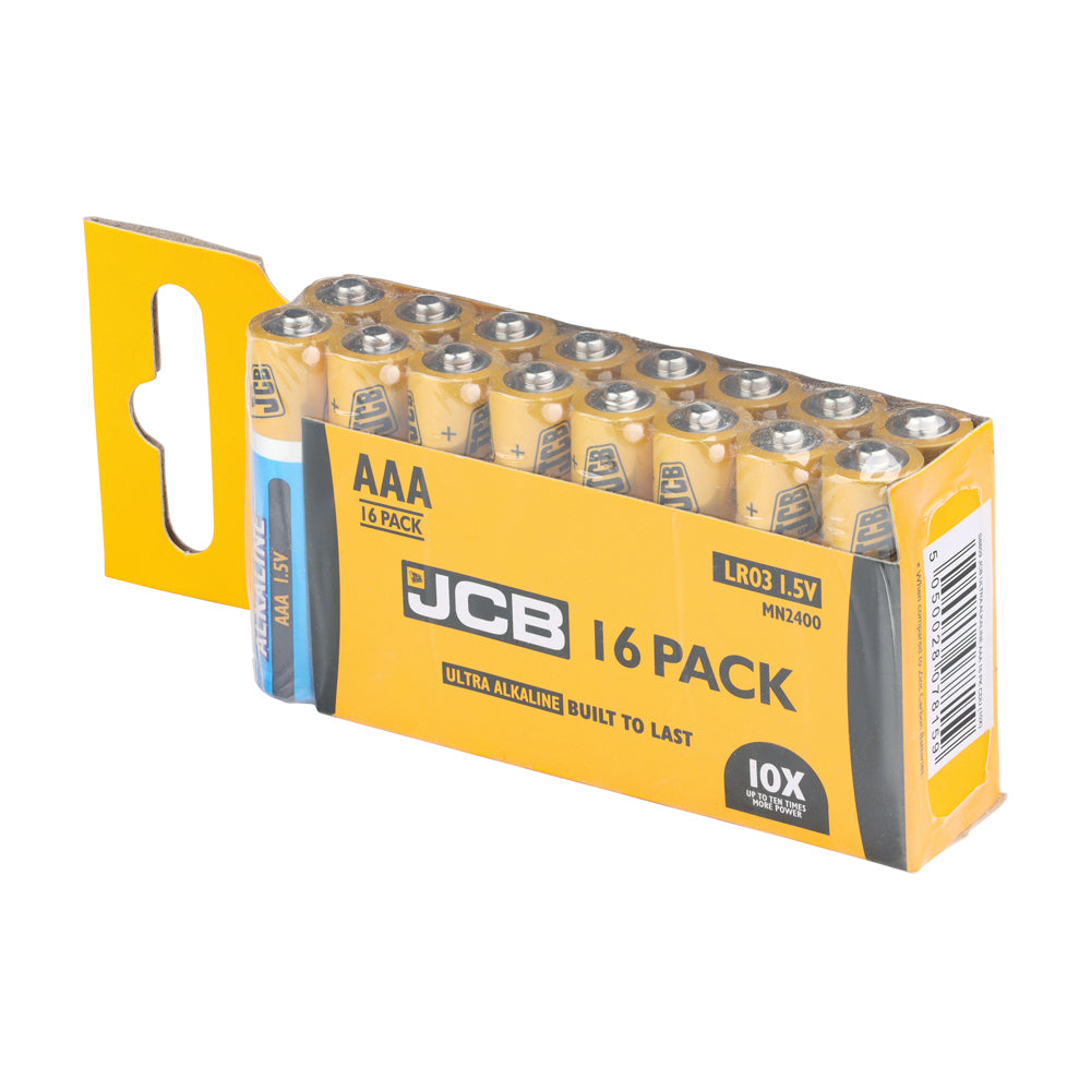 TIMCO JCB Ultra Alkaline Batteries