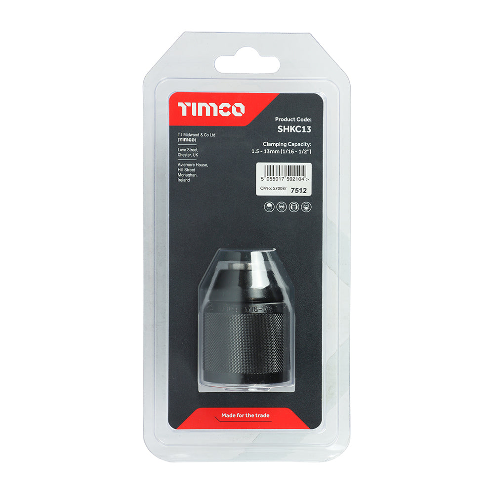 TIMCO Single Handed Keyless Chuck
