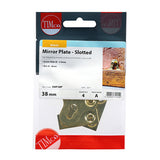 TIMCO Mirror Plate - Slotted
