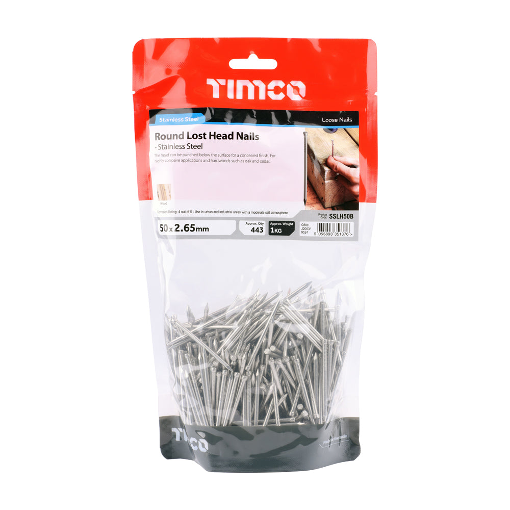 TIMCO Round Lost Head Nail