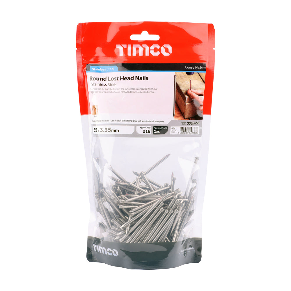TIMCO Round Lost Head Nail