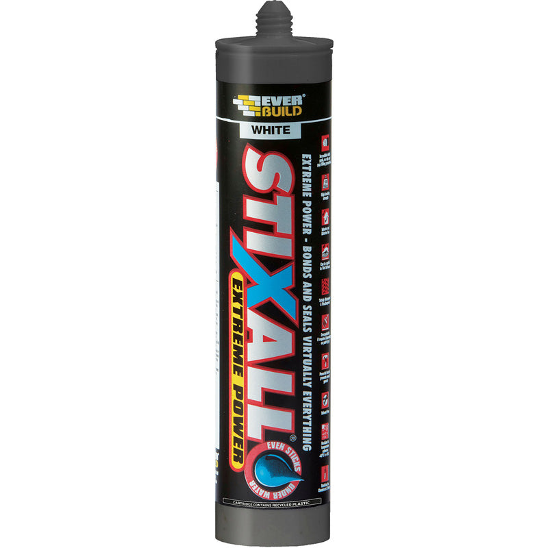 Everbuild® STIXALL® Extreme Power – Hybrid Sealant & Adhesive - 290ml x 12