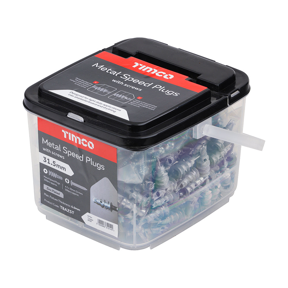 TIMCO Metal Speed Plug with Screws