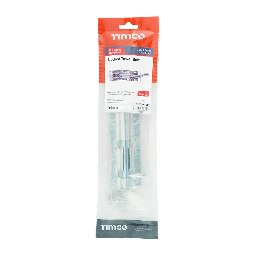 TIMCO Necked Tower Bolt