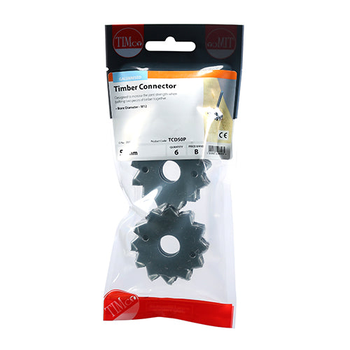TIMCO Double Timber Connector Galv