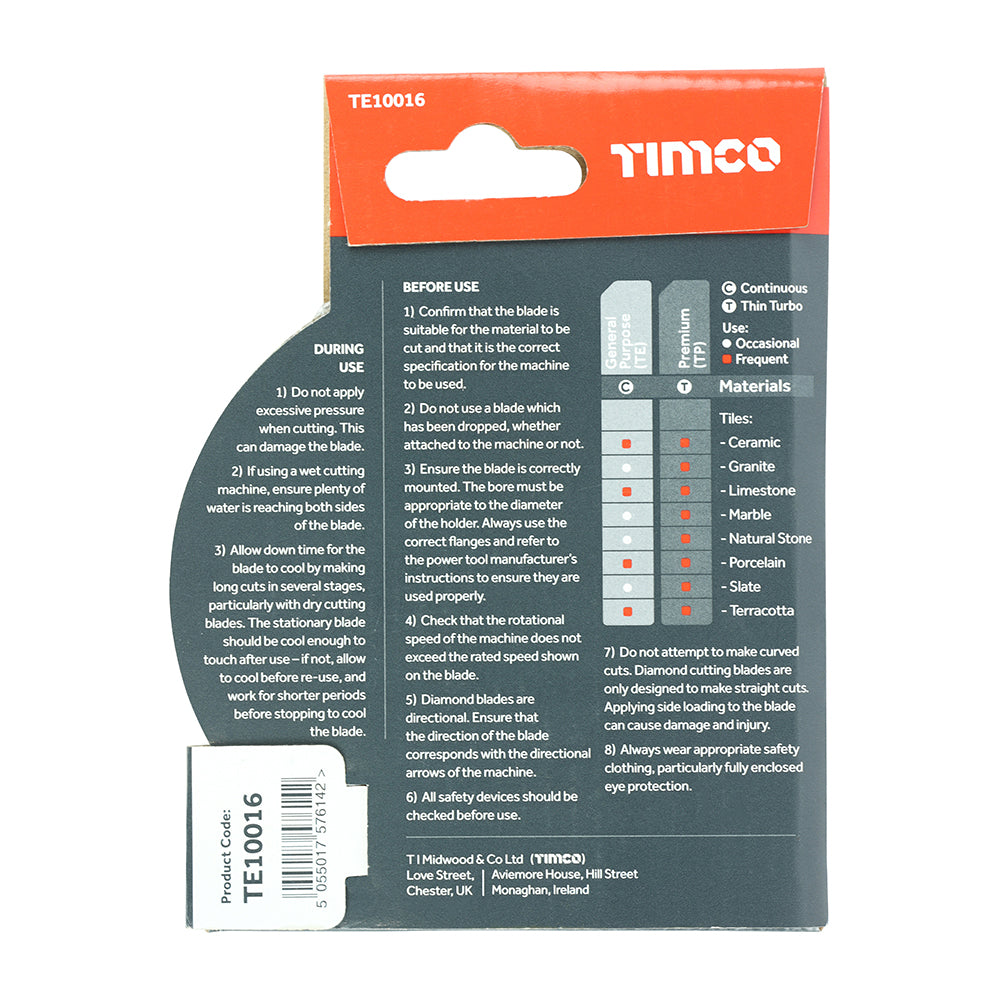 TIMCO GP Tile & Ceramic Blade