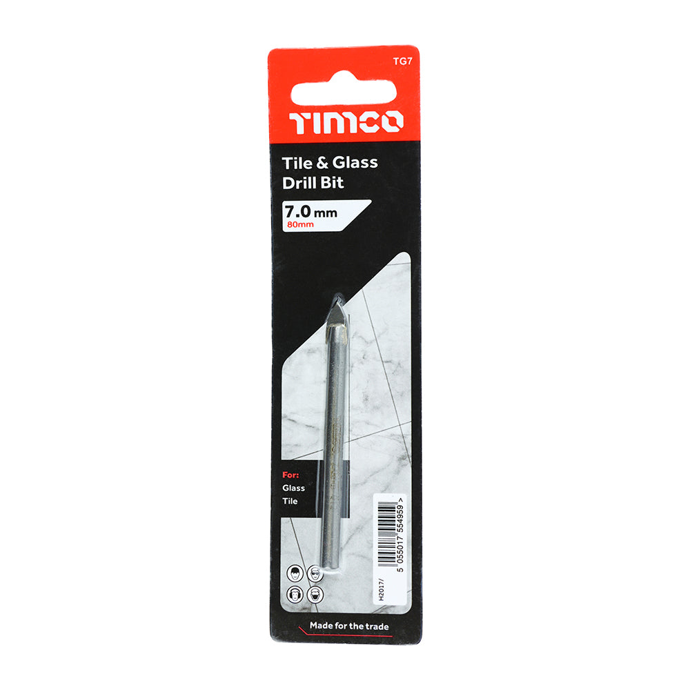 TIMCO Arrow Head Tile & Glass Bit