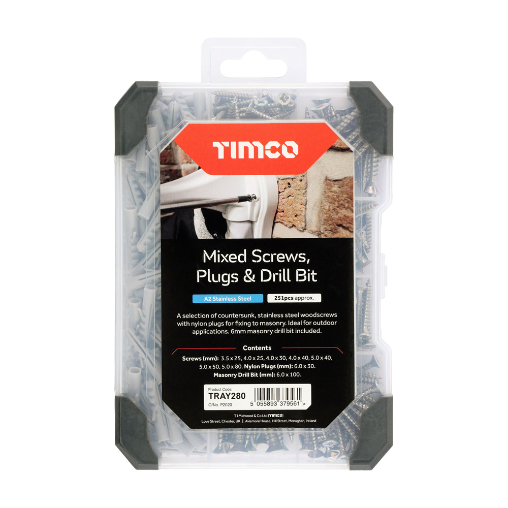 TIMCO Mix Screws Plug Drill Bit