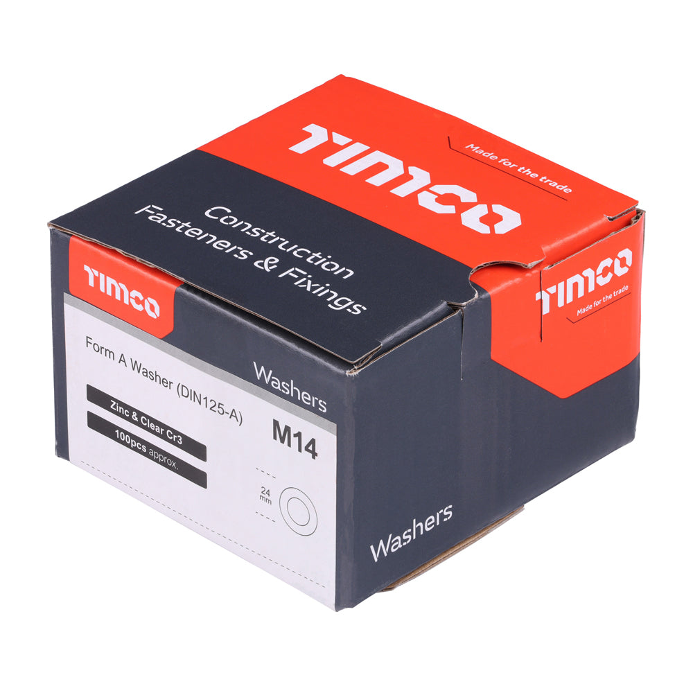 TIMCO Form A Washer DIN 125A - BZP