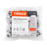 TIMCO Hex Screw W16 S/DRILL No3 BZP