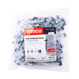 TIMCO Hex Screw W16 S/DRILL No3 BZP