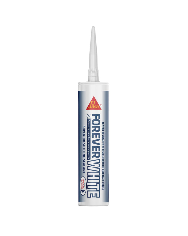 Sika Forever White Hygienic Silicone – 295ml - BIOKIL.