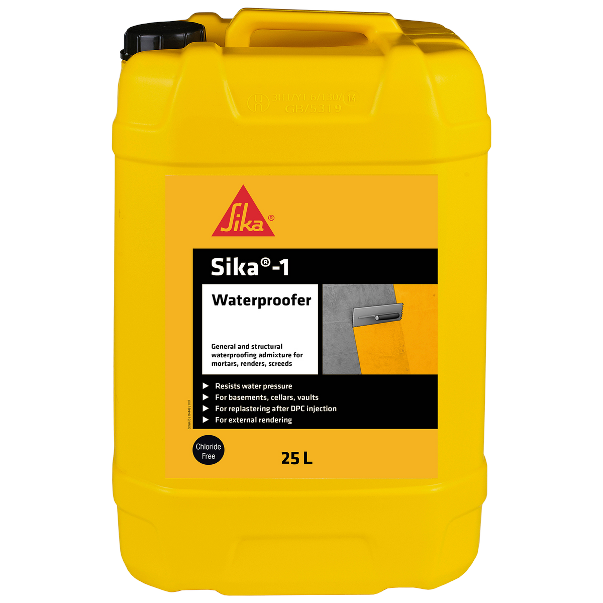 Sika-1 Waterproofer Liquid Waterproofing Additive – 25L