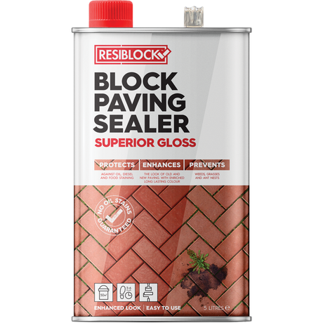 Resiblock Superior Block Paving Sealer – Gloss / 5L