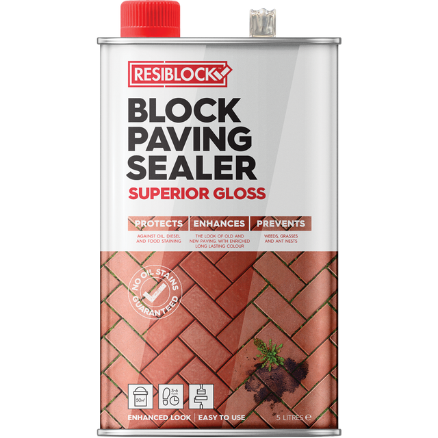 Resiblock Superior Block Paving Sealer – Gloss / 5L
